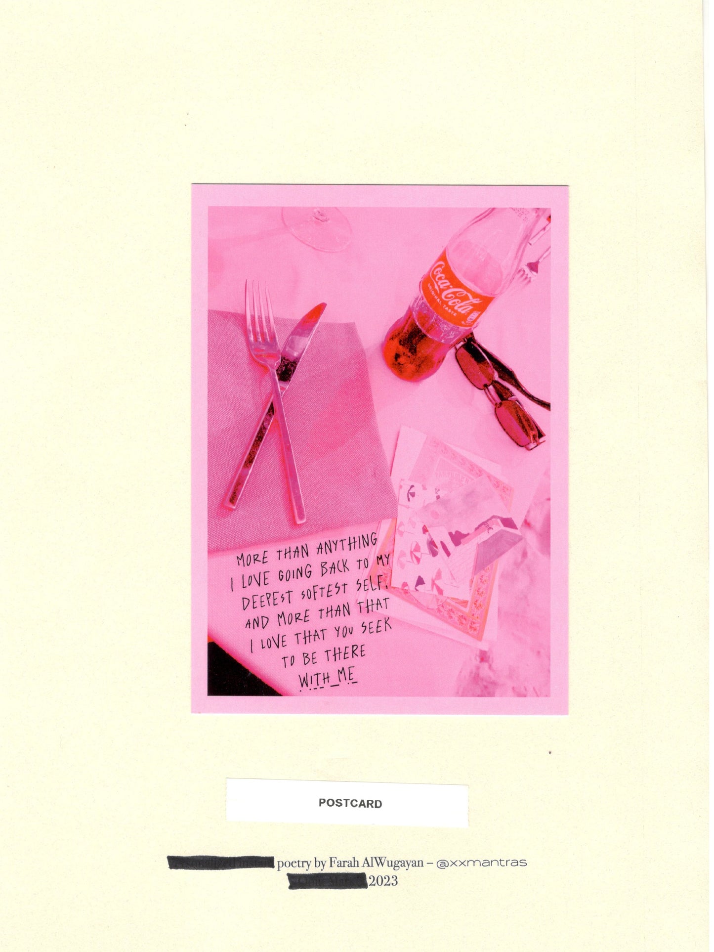 Love Letter Postcard