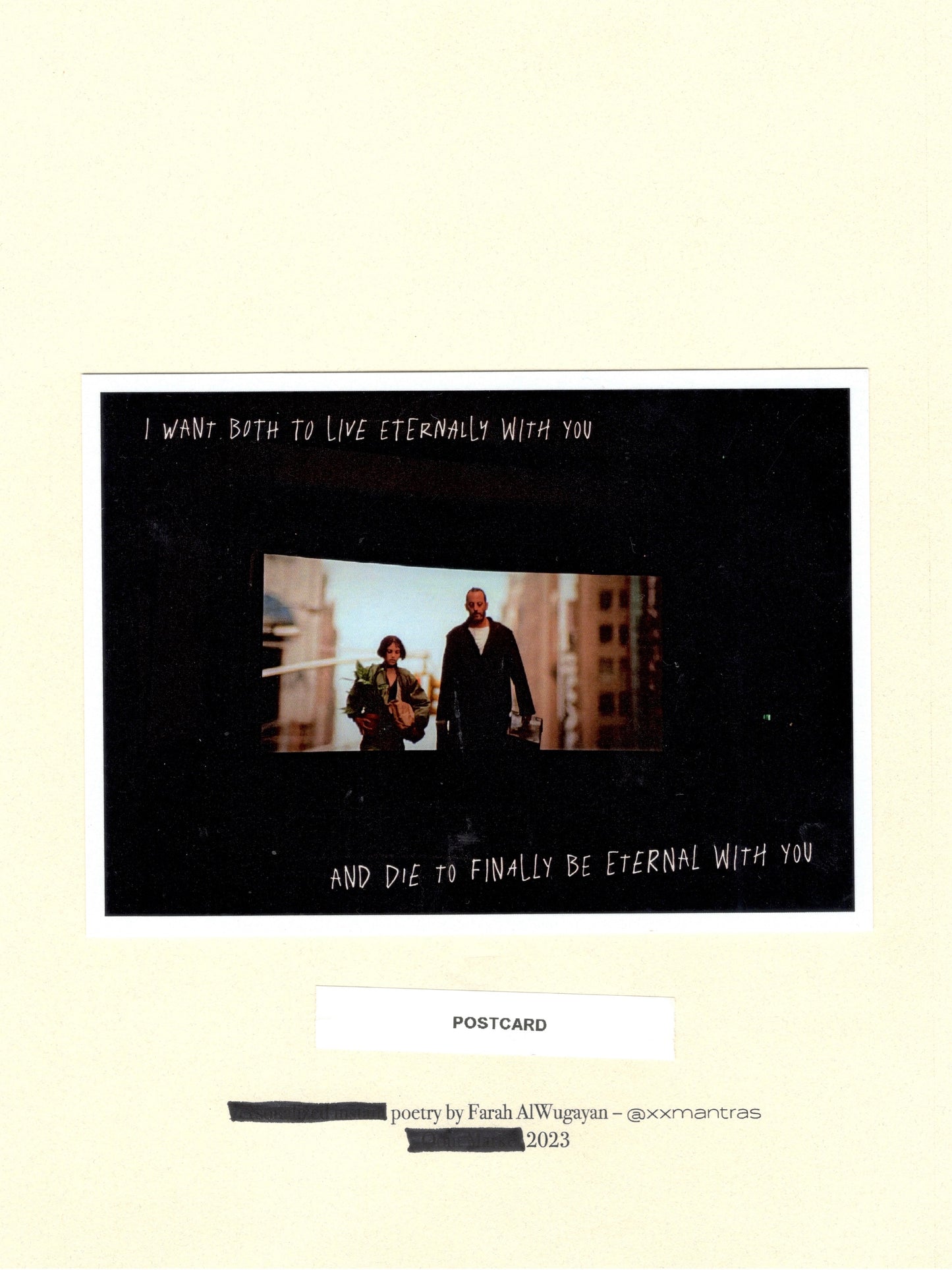 Love Letter Postcard