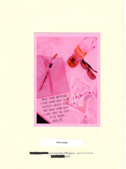Love Letter Postcard