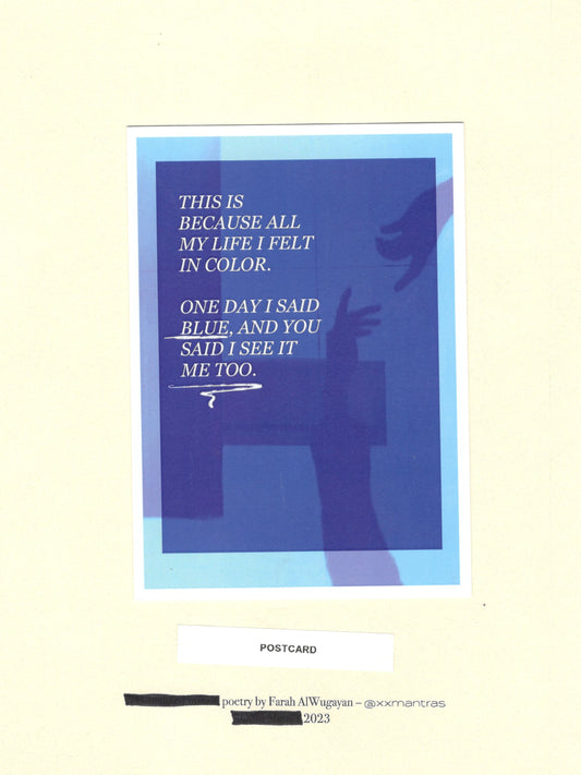 Love Letter Postcard